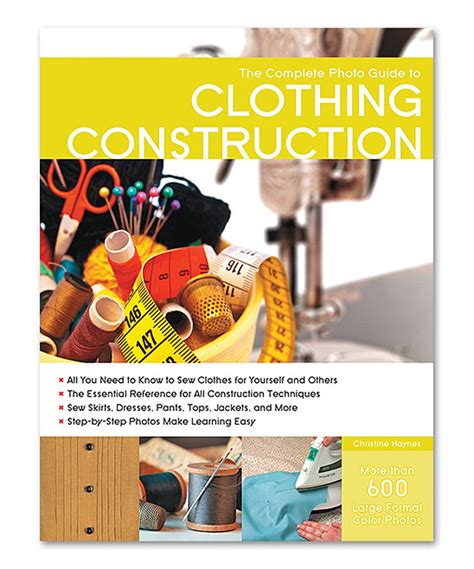 the complete photo guide to clothing construction Kindle Editon