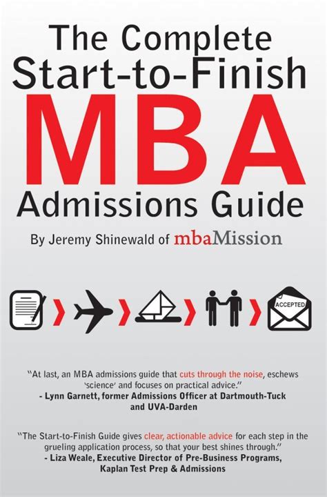 the complete start to finish mba admissions guide Kindle Editon