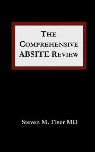 the comprehensive absite review fiser comprehensive absite review Kindle Editon