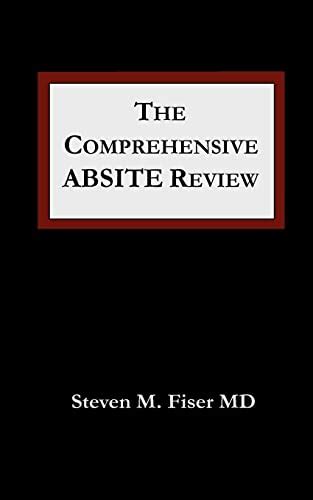 the comprehensive absite review fiser comprehensive absite review Kindle Editon