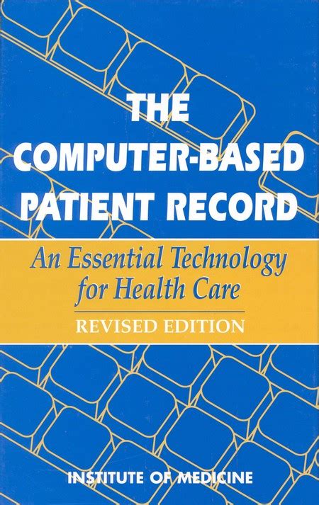 the computer based patient record the computer based patient record Doc