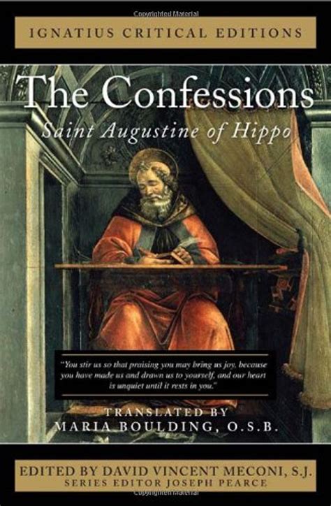 the confessions saint augustine of hippo ignatius critical editions Epub
