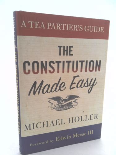 the constitution made easy a tea partiers guide Doc