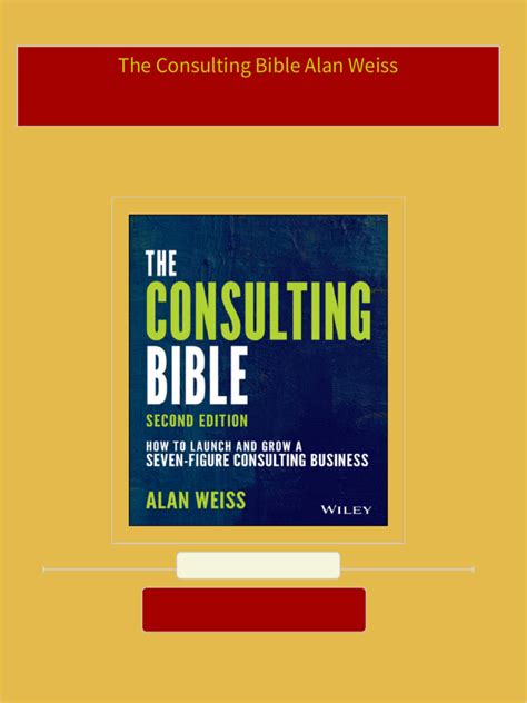 the consulting bible the consulting bible Reader