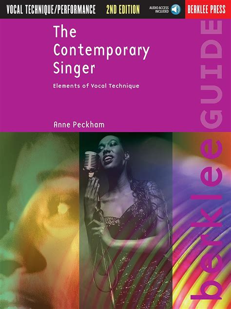 the contemporary singer elements of vocal technique berklee guide Reader
