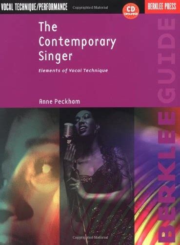 the contemporary singer elements of vocal technique berklee guide Reader