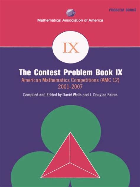 the contest problem book ix maa problem book series bk 9 Kindle Editon