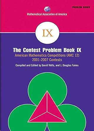 the contest problem book ix maa problem book series bk 9 Kindle Editon