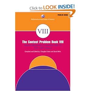 the contest problem book viii maa problem book series PDF