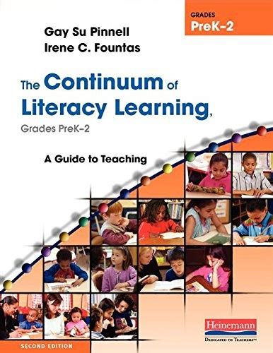 the continuum of literacy learning grades k 8 a guide to teaching PDF