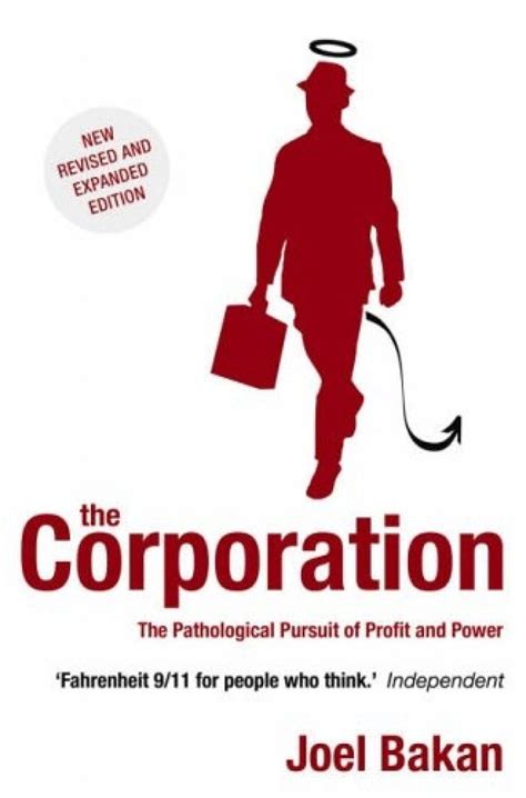 the corporation the pathological pursuit of profit and power Reader
