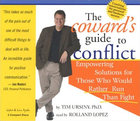 the cowards guide to conflict empowering solutions for those who would rather run than fight Reader