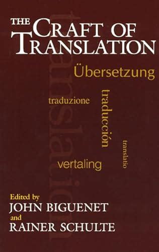 the craft of translation chicago guides to writing editing and publishing Epub