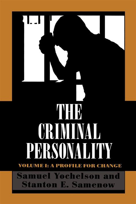 the criminal personality a profile for change PDF