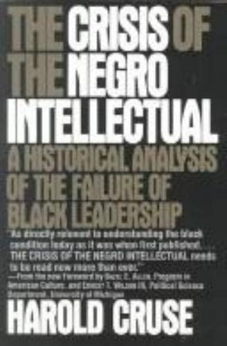 the crisis of the negro intellectual Doc