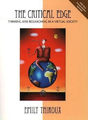 the critical edge thinking and researching in a virtual society Kindle Editon