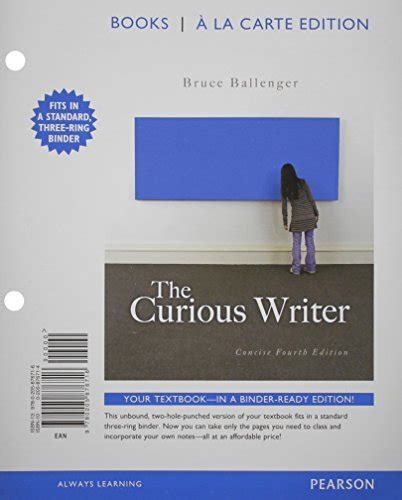 the curious writer concise edition 4th edition Kindle Editon