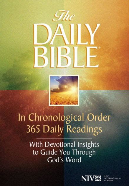 the daily bible in chronological order niv f lagard smith Epub