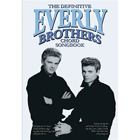 the definitive everly brothers chord songbook Kindle Editon