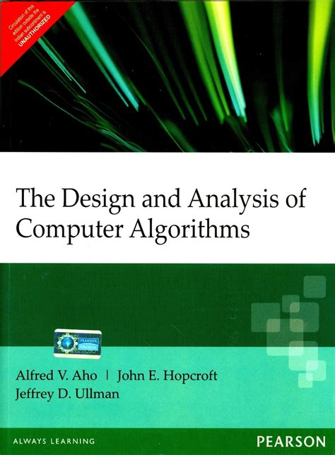 the design and analysis of computer algorithms PDF