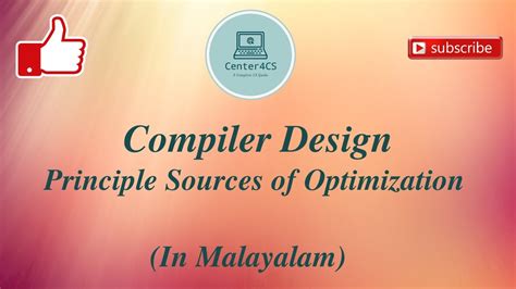 the design of an optimizing compiler Doc