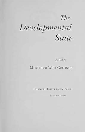 the developmental state cornell studies in political economy Doc