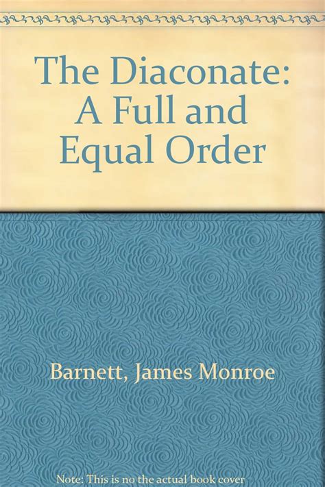 the diaconate a full and equal order PDF