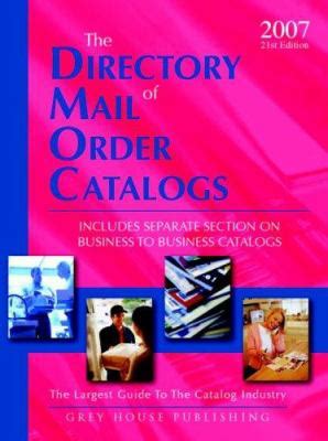 the directory of mail order catalogs 2014 includes seperate section on business to business catalogs PDF