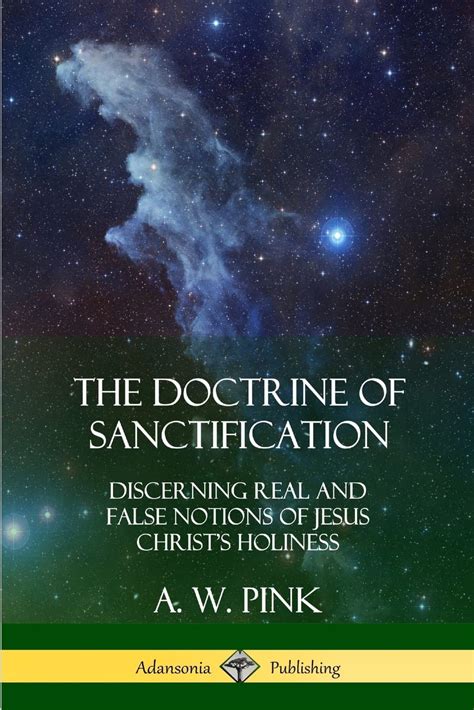 the doctrine of sanctification discerning real and false notions of holiness Doc