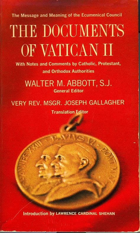 the documents of vatican ii with notes and comments by catholic protestant and orthodox authorities PDF