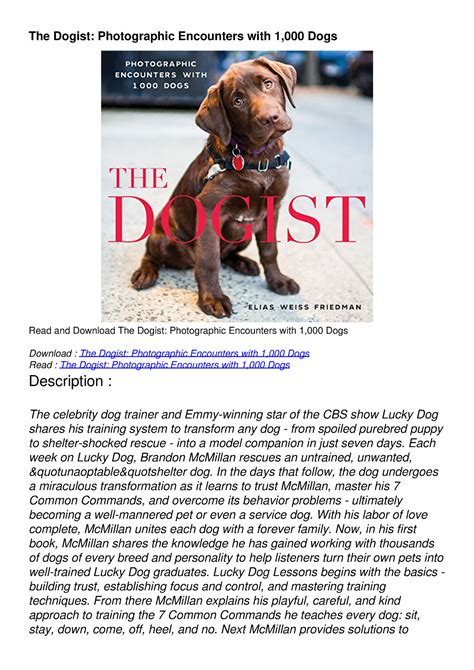 the dogist pdf Reader