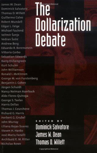 the dollarization debate the dollarization debate PDF