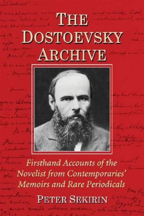the dostoevsky archive the dostoevsky archive Doc