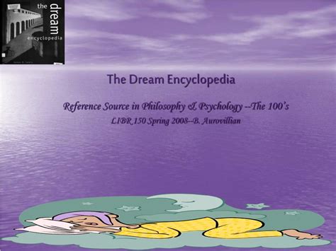 the dream encyclopedia Doc