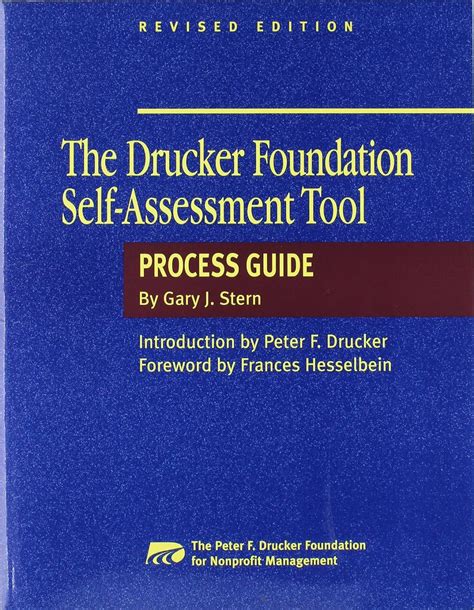 the drucker foundation self assessment tool process guide PDF