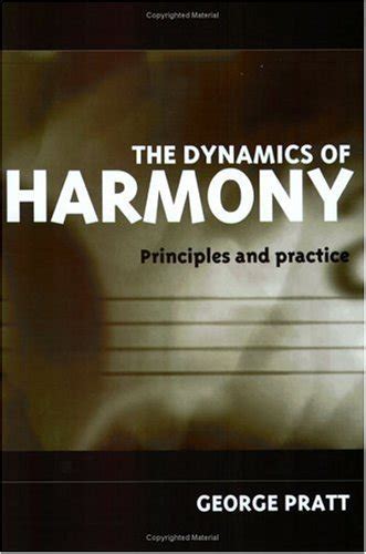 the dynamics of harmony principles and practice Doc