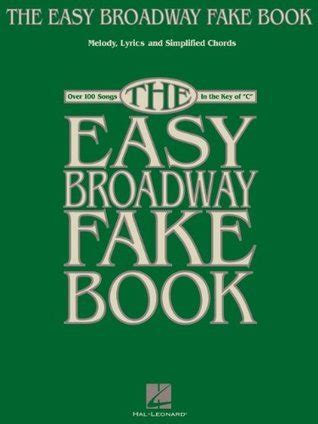 the easy broadway fake book fake books PDF