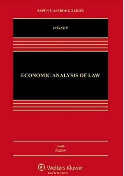 the economic analysis of law the economic analysis of law Epub