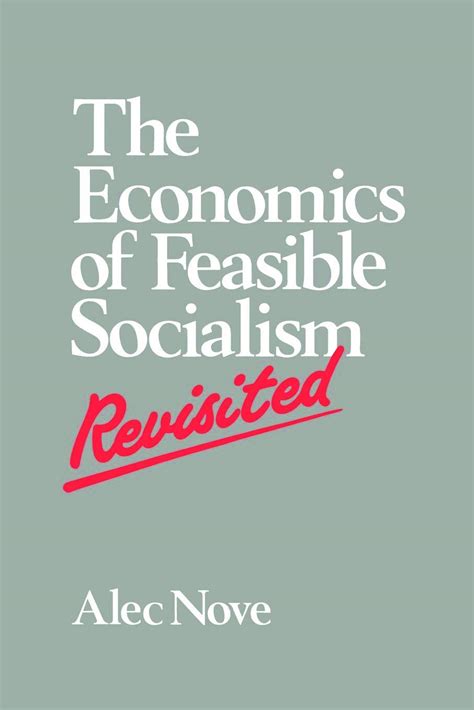 the economics of feasible socialism revisited PDF