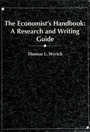 the economists handbook a research and writing guide PDF