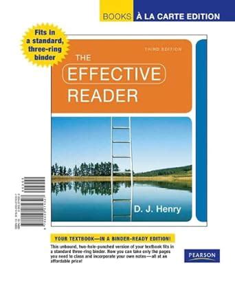 the effective reader lab manual third edition key PDF