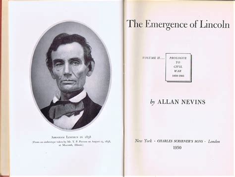 the emergence of lincoln vol 2 prologue to civil war 1859 1861 Epub