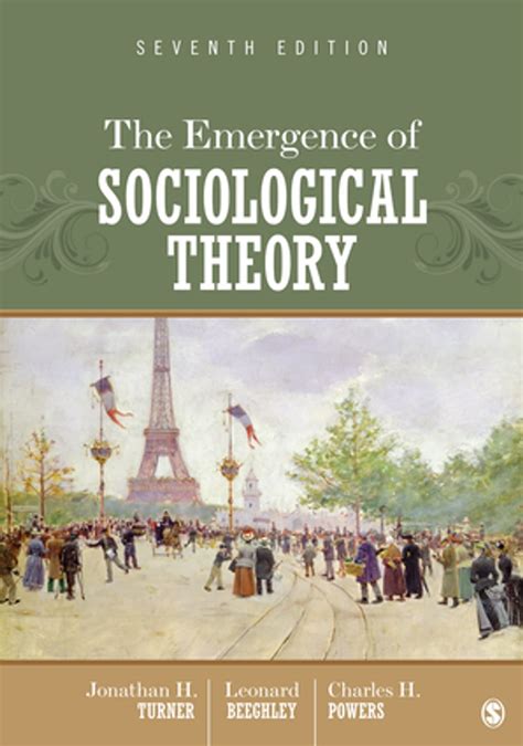 the emergence of sociological theory Ebook Kindle Editon