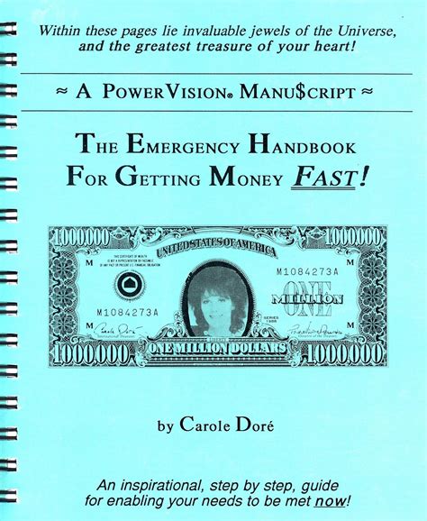 the emergency handbook for getting money fast pdf Epub