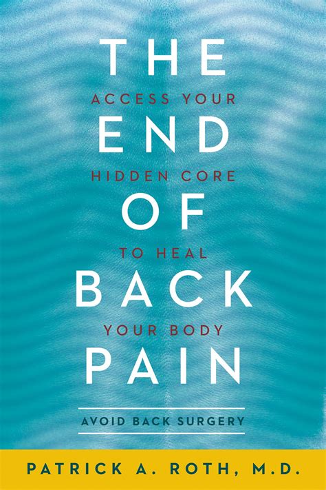 the end of back pain access your hidden core to heal your body PDF