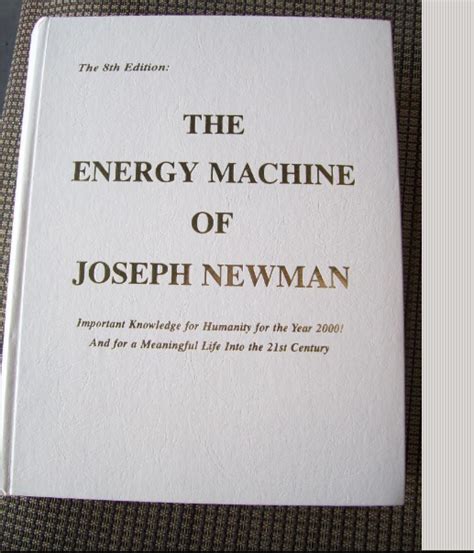 the energy machine of joseph newman 4th edition Epub