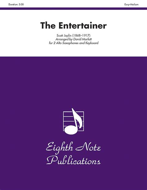 the entertainer parts eighth note publications Kindle Editon