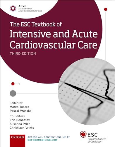 the esc textbook of intensive and acute cardiovascular care the european society of cardiology textbooks Kindle Editon