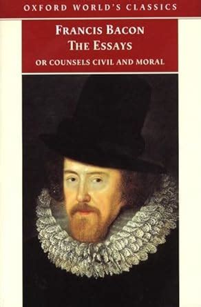 the essays or counsels civil and moral oxford worlds classics Epub