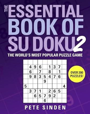 the essential book of su doku the worlds most popular puzzle game Kindle Editon